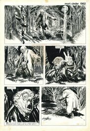 Planche originale - Mort CINDER