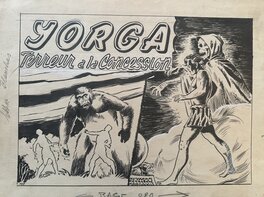 Antonio Canale - Terreur à la concession, Yorga 1948 - Original Cover