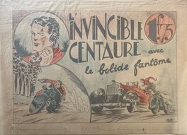Chott - L'invincible centaure 1941 - Original Cover