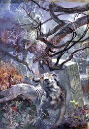 Giorgio De Gaspari - The Fontana Book of Great Ghost Stories - Planche originale