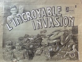 Yves Mondet - L'incroyable invasion, Ted Horion 1947 - Original Cover