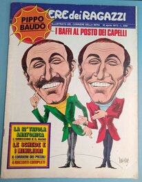 Couverture du Corriere dei Piccoli où l'illustration est publiée Couverture du Corriere dei Piccoli où l'illustration est publiée
