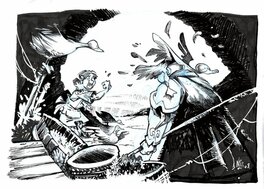 Nicolas Kéramidas - Gourmet Cook Book Illustration - Original Illustration