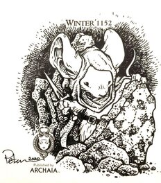 David Petersen - Rand Uberdoodle - Original Illustration