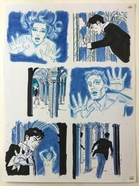 Bruno Brindisi - Dylan Dog n. 379 - tavola originale "Il Tango delle Anime Perse" - Pagina sciolta - Planche originale