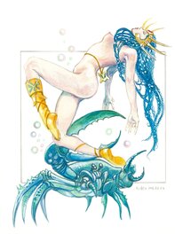 Nives Manara - Cancer - Original Illustration