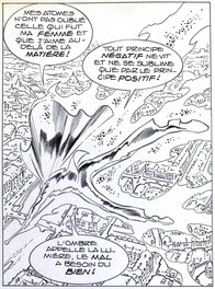 Jean-Yves Mitton - Mikros - Le Maître du PSI - Titans 62 - planche originale n°4 - comic art b1 Jean-Yves Mitton - Mikros - Le Maître du PSI - Titans 62 - planche originale n°4 - comic art b1