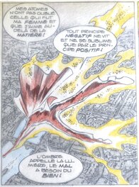 Jean-Yves Mitton - Mikros - Le Maître du PSI - Titans 62 - planche originale n°4 - comic art j1 Jean-Yves Mitton - Mikros - Le Maître du PSI - Titans 62 - planche originale n°4 - comic art j1
