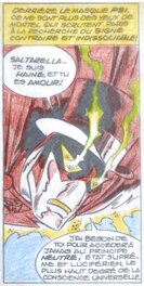 Jean-Yves Mitton - Mikros - Le Maître du PSI - Titans 62 - planche originale n°4 - comic art k1 Jean-Yves Mitton - Mikros - Le Maître du PSI - Titans 62 - planche originale n°4 - comic art k1