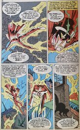 Jean-Yves Mitton - Mikros - Le Maître du PSI - Titans 62 - planche originale n°4 - comic art q Jean-Yves Mitton - Mikros - Le Maître du PSI - Titans 62 - planche originale n°4 - comic art q