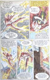 Jean-Yves Mitton - Jean-Yves Mitton - Mikros - Le Maître du PSI - Titans no 62 - planche originale n°4 - comic art - Planche originale