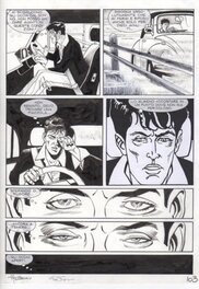 Giuseppe Montanari - Montanari & GRASSANI - TAVOLA ORIGINALE DYLAN DOG - 'CON LE MIGLIORI INTENZIONI' - Planche originale