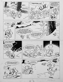 Dupa - 1973 - Chlorophylle : Panique au Petit Bois - Planche originale