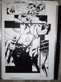 Scott McDaniel - Jla batman / scott mcdaniel - Planche originale