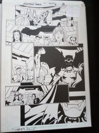 Scott McDaniel - Jla batman / scott mcdaniel - Planche originale