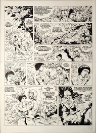 Kas - Hans tome 6 : La planète aux sortilèges, page de fin - Planche originale