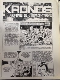 Jean-Yves Mitton - Kronos - Planche originale