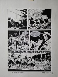 Corrado Mastantuono - Tex - Le Prophète Hualpai - Planche originale