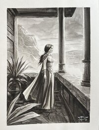 Dragan Paunovic - La Kahina, la Reine Berbère - Original Illustration