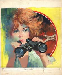 Carlo Jacono - Atterraggio di sfortuna [Giallo Mondadori #822] - Couverture originale