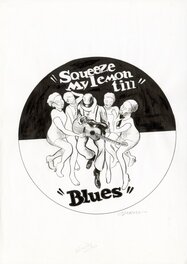 Frantz Duchazeau - Les derniers jours de Robert Johnson – Planche originale 176 - Planche originale