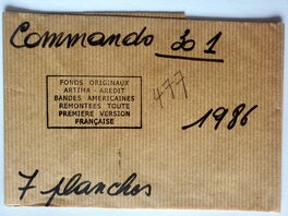 Feuille d'archives ARTIMA - AREDIT