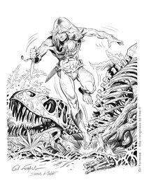 Gil Formosa - Rahan - Original Illustration