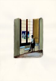 Catherine Meurisse - Le passage – Dessin original 28 - Illustration originale