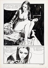 Milo Manara - Terror gigante #13 (il vascello fantasma) - Original Illustration