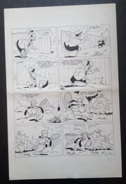Planche originale droopy