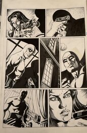 César Spadari - Never put a gun at front of The Phantom - Comic Strip