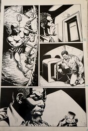 César Spadari - Stairs - Planche originale