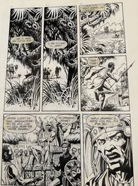 César Spadari - The Bandars - Planche originale