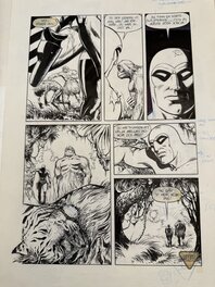 César Spadari - The Phantom walks with… - Planche originale