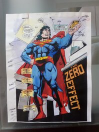 Superman color guide original / glenn whitmore