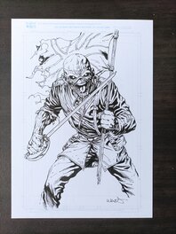 Kevin West - Iron maiden eddie / kevin west - Original Illustration