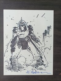 Kevin Eastman - Planche originale TMNT tortues ninja shredder / kevin eastman - Original Illustration