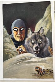 César Spadari - The Phantom oil cover - Planche originale