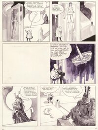 Milo Manara - Piranèse – La Planète prison - Planche originale