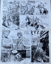 André Beautemps - Le pays sous l’horizon - Planche originale