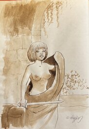 Michel Weyland - Commission de Weyland pour Aria - Original art