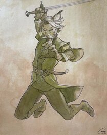Sylvain Guinebaud - Lycius - Original Illustration