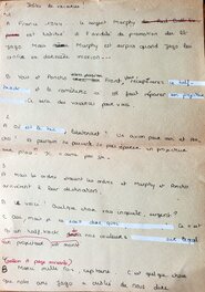 Page 1 scénario, traduction en français Page 1 scénario, traduction en français