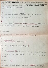 Page 2 scénario, traduction en français Page 2 scénario, traduction en français
