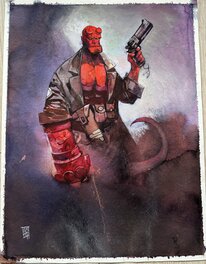 Alex Maleev - Alex Maleev - HELLBOY - Original Illustration