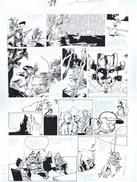 Jose Luis Munuera - L'homme qui ne voulait pas mourir Pl.27 - Planche originale
