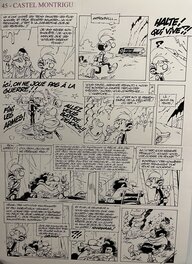 Pierre Seron - Les petits hommes - Planche originale