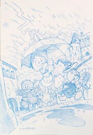 Couverture (bleu) - Halloween