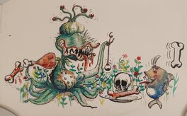 François Boucq - Dessins de jeunesse - Original Illustration