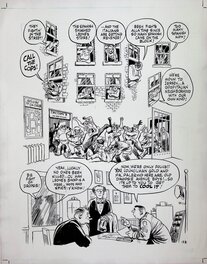 Will Eisner - Eisner - Dropsie Avenue - Planche originale